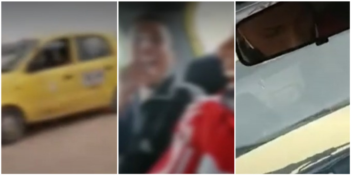 Taxistas en Bogotá