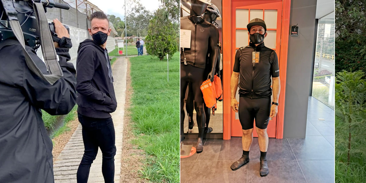 Gran gesto de Urán con fanático que le «cogió rueda» durante entrenamiento