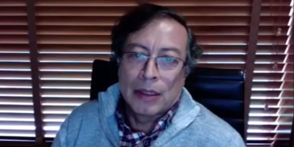 Senador Gustavo Petro pide la renuncia de la vicepresidente Marta Lucía Ramírez
