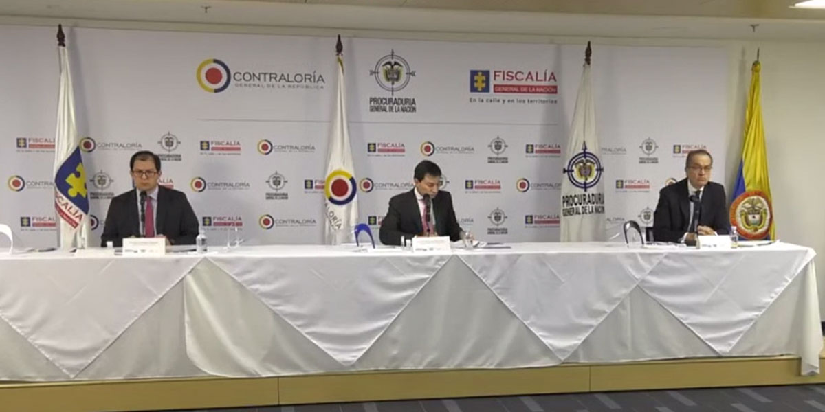 Cargos a cuatro alcaldes y un gobernador por anomalías en contratos durante emergencia sanitaria