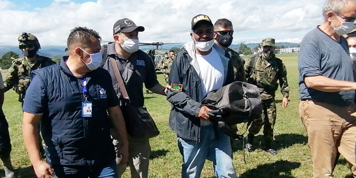 Ejército rescató a dos ciudadanos extranjeros que estaban secuestrados en Corinto, Cauca