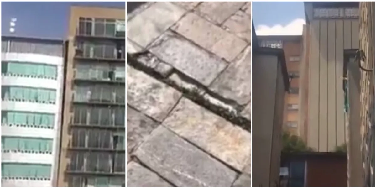 (Videos) Impresionantes imágenes muestran la magnitud del terremoto en México