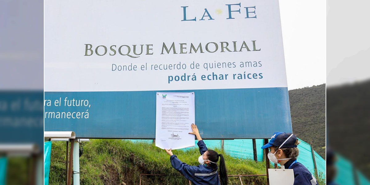 CAR frena proyecto funerario en La Calera