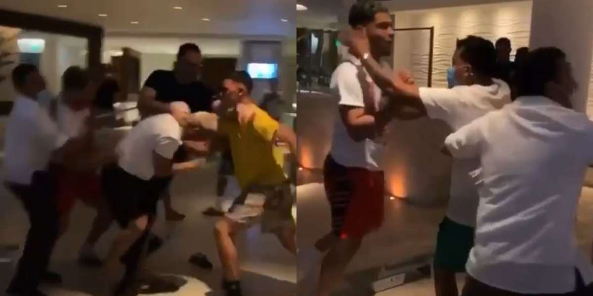 A puñetazos e insultos: así fue la fuerte pelea de dos famosos reguetoneros en un hotel