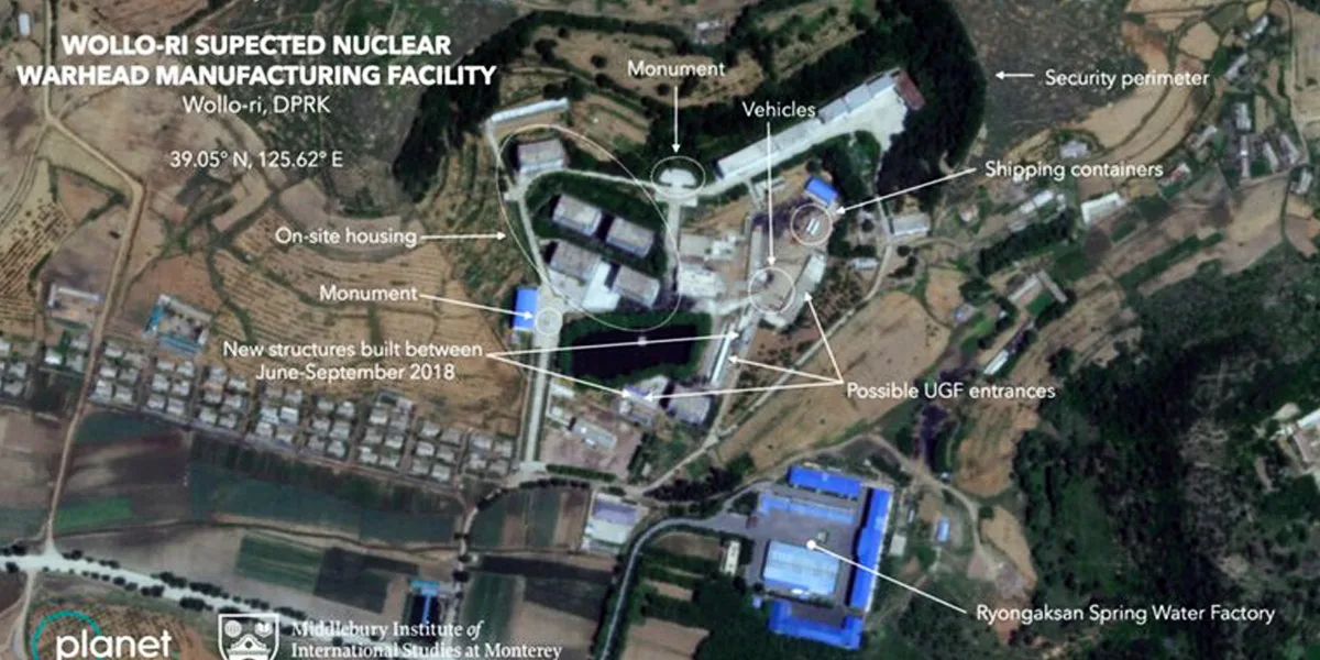 Identifican posible centro de manufactura de cabezas nucleares en Norcorea