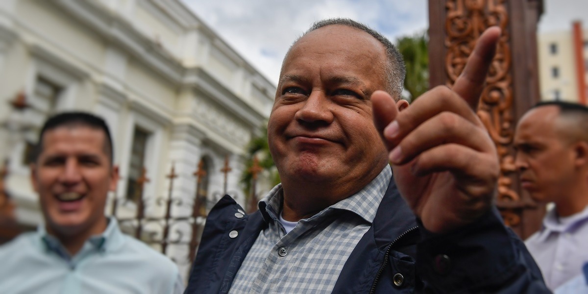 Diosdado Cabello, número dos del régimen de Venezuela, tiene COVID-19