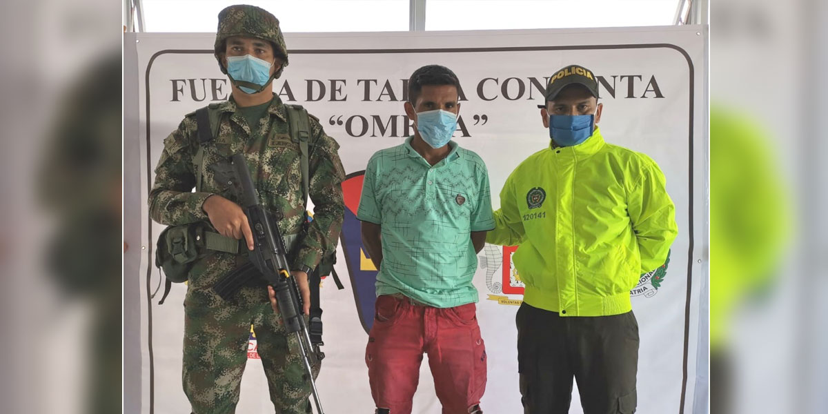 Capturan al ‘Loco Reinel’, hombre de confianza de terrorista del GAO residual