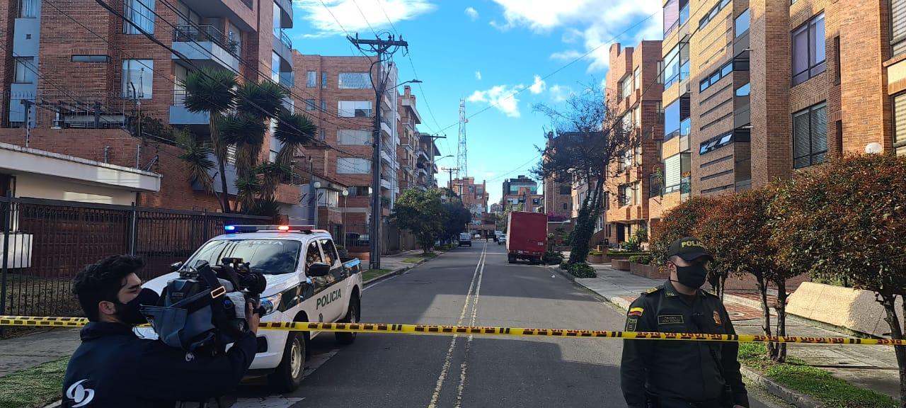 Intento de robo a apartamentos deja herido al vigilante en el norte de Bogotá