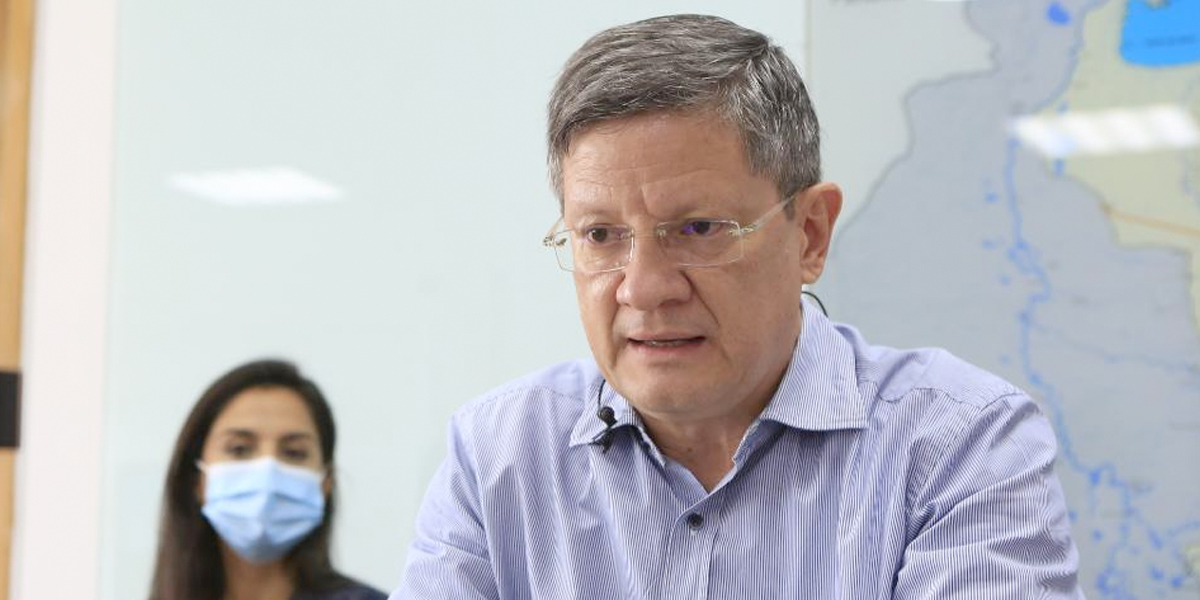 Gobernador (e) de Antioquia confirma ser positivo para COVID-19