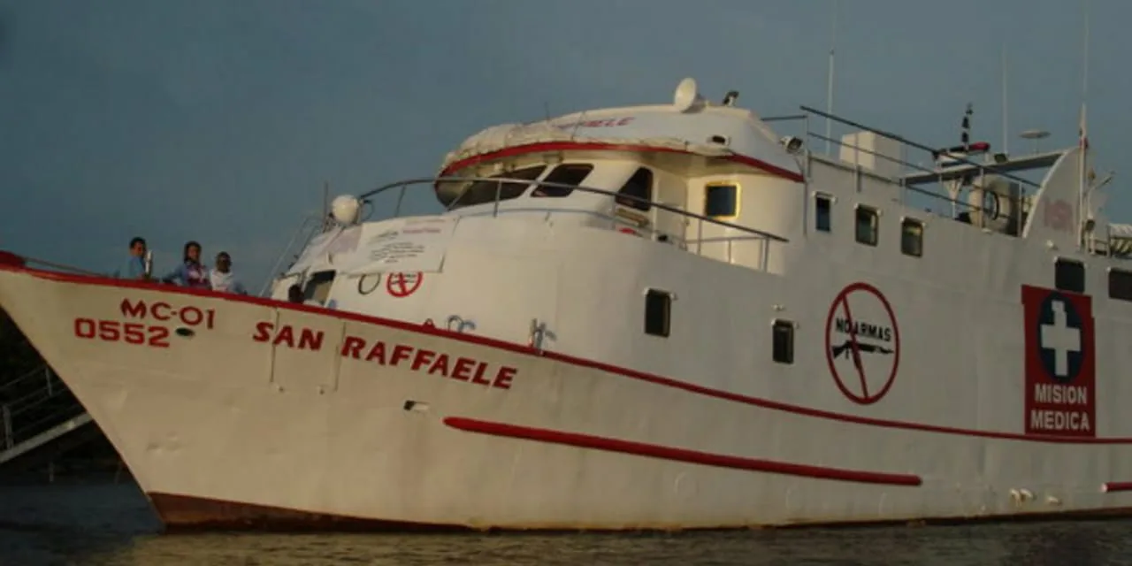 Recuperan elementos robados del barco hospital San Raffaele en Buenaventura