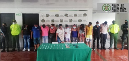 Desarticulan a ‘Los Mayoristas’, banda delincuencial dedicada al microtráfico en Flandes y Girardot