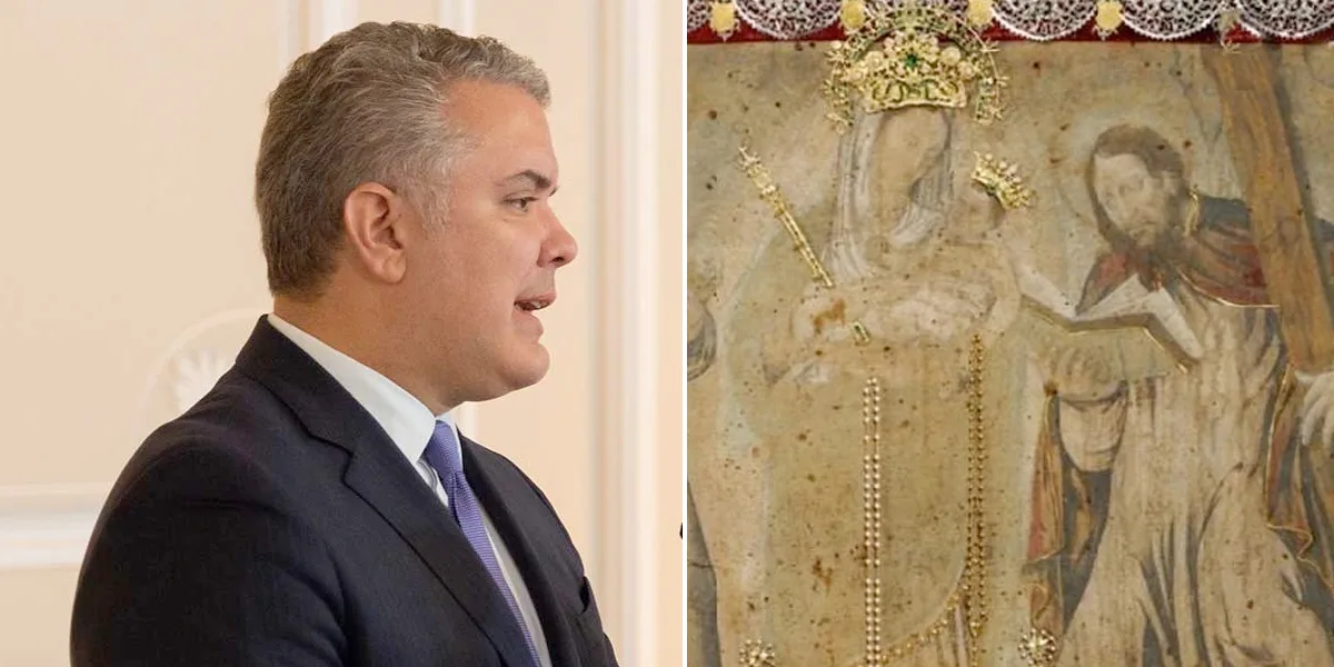 Ordenan al presidente Duque retirar trino sobre la Virgen de Chiquinquirá