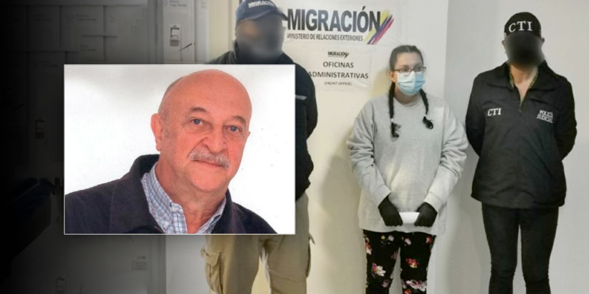 A la cárcel compañera sentimental de exprofesor universitario asesinado en Medellín