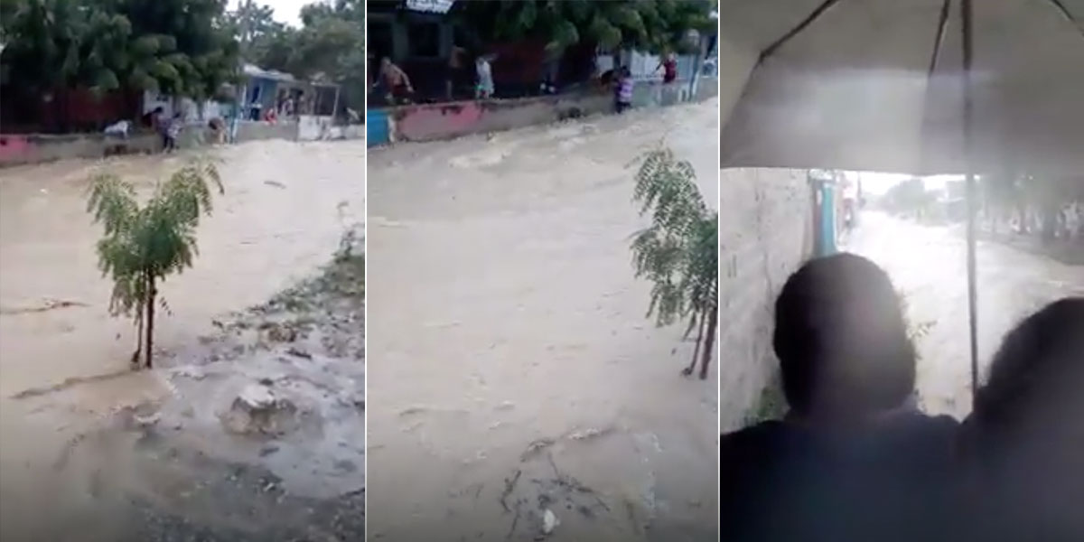 Niño desapareció arrastrado por un arroyo en Soledad