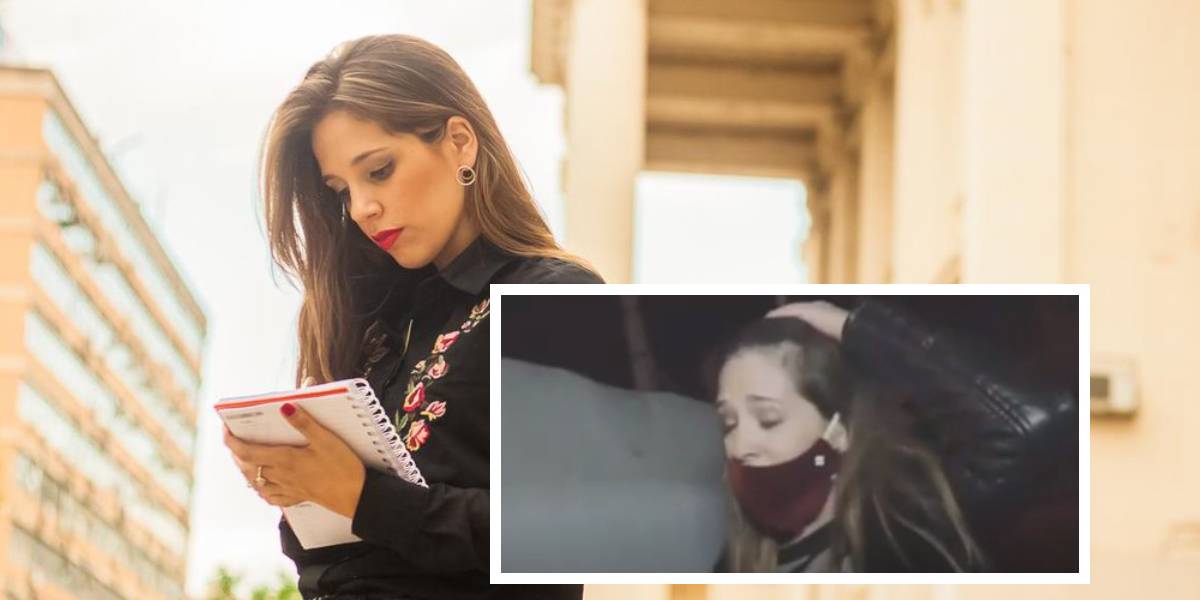 video robo periodista Fochesato en vivo