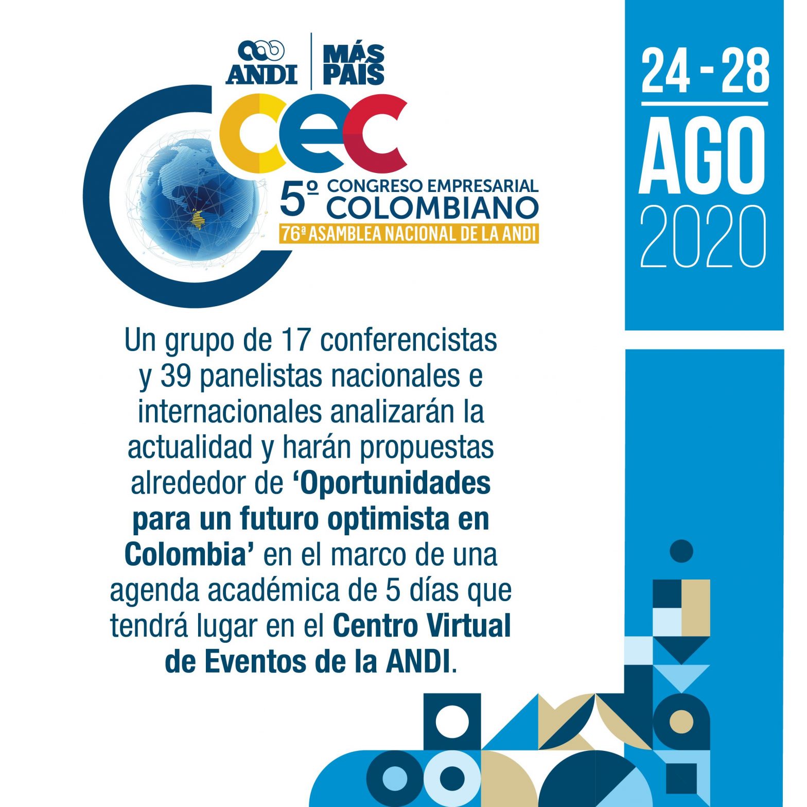 La ANDI Presenta Su 5 Congreso Empresarial Colombiano Y 76 Asamblea la-andi-presenta-su-5-congreso-empresarial-colombiano-y-76-asamblea