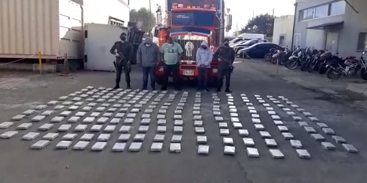 Cocaína-Cundinamarca-Incautación