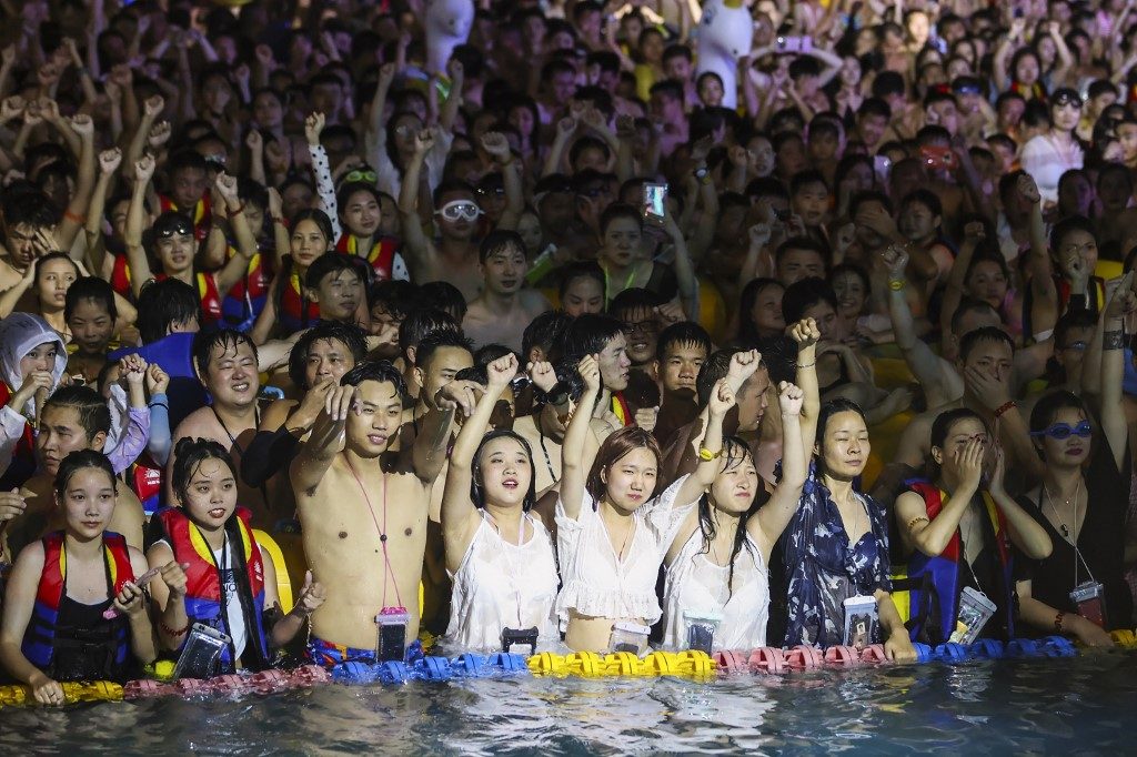 Wuhan fiesta acuática