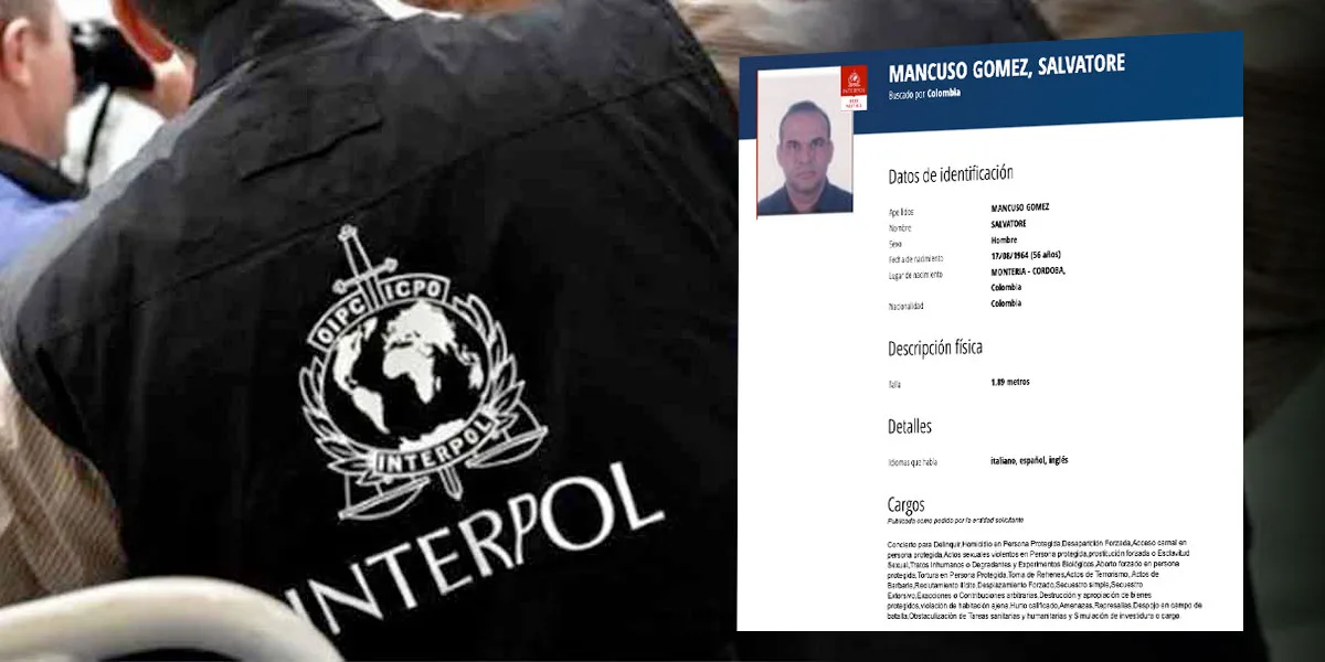 Interpol publica circular roja contra Salvatore Mancuso ...