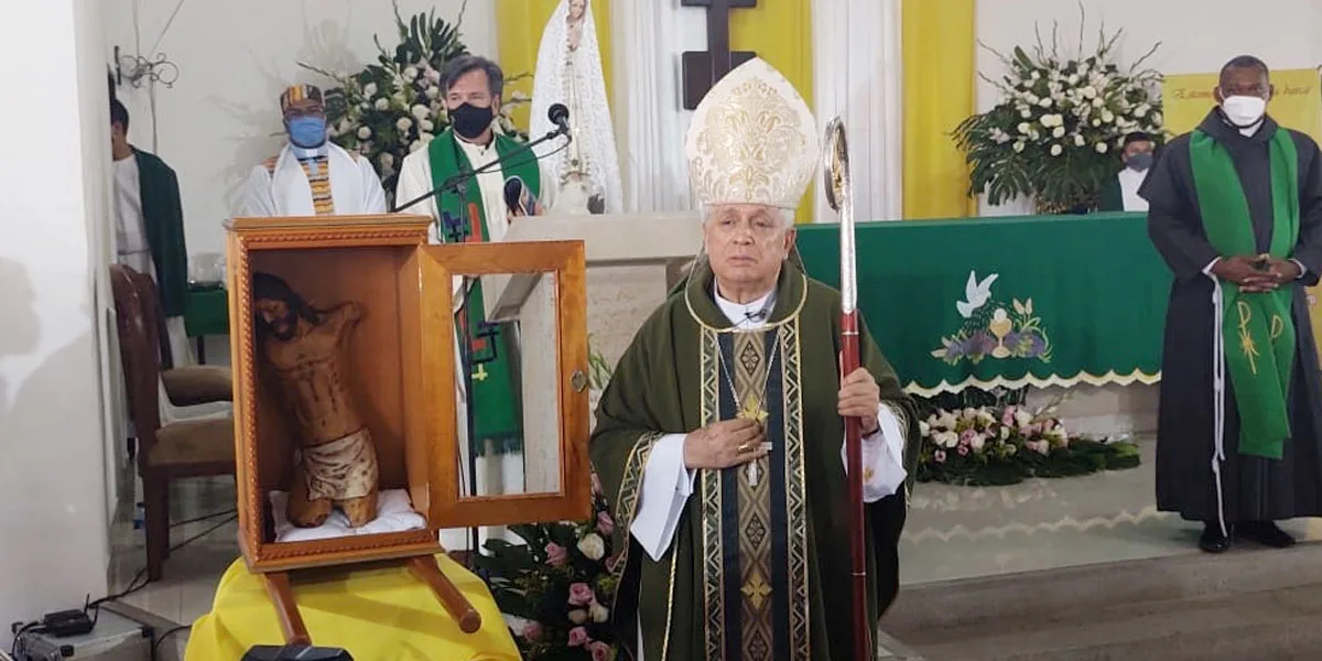 &#8220;Cristo negro de Bojayá representa la realidad actual de Colombia&#8221;: arzobispo de Cali