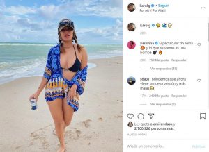 Karol G se dejó ver divina en bikini Louis Vuitton y shortcitos desde su  yate - La Opinión