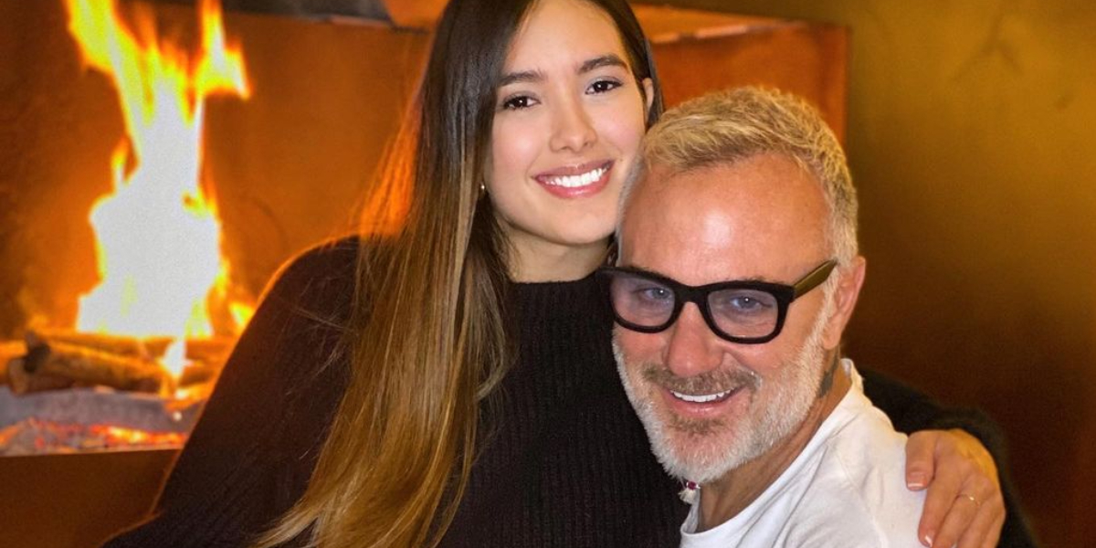 Con un curioso nombre, Gianluca Vacchi le dio la bienvenida a su primera hija