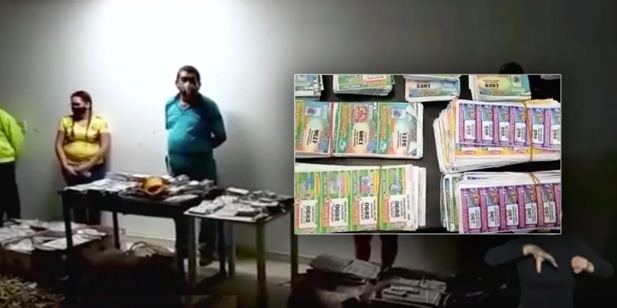 Nueve personas dedicadas al chance ilegal fueron capturadas por la Policía en Barranquilla