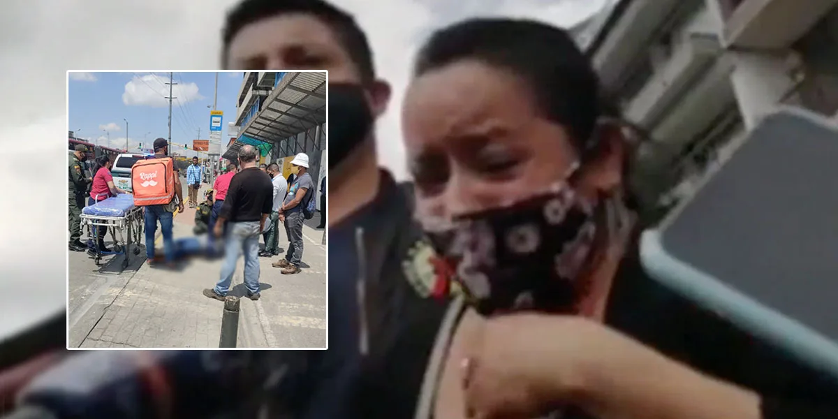 Por qué me lo mataron así: desgarrador llanto de hermana de hombre asesinado en TransMilenio