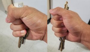 truco de defensa propia con una llave