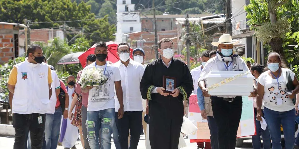 JEP entrega restos de cuatro víctimas del conflicto armado en Antioquia