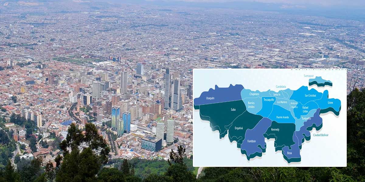 Localidades de Bogotá con más casos activos de COVID-19 ...