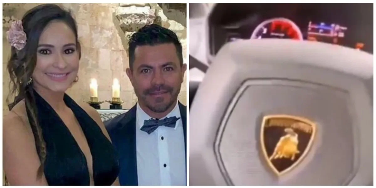 (Video) Carolina Rojas, ex de Piter Albeiro, presumió su lujoso Lamborghini