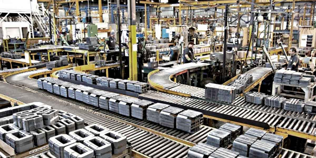 Índice de la Producción Industrial cayó 8 en octubre
