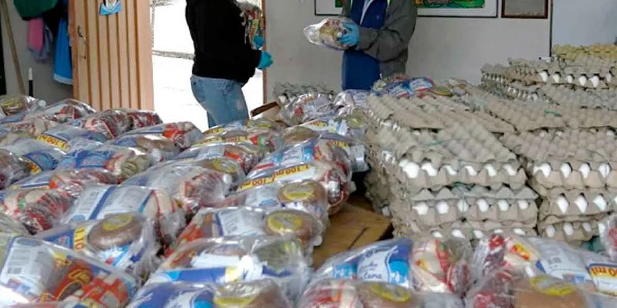 Denuncian macabra estafa en la entrega de canastas nutricionales para niños