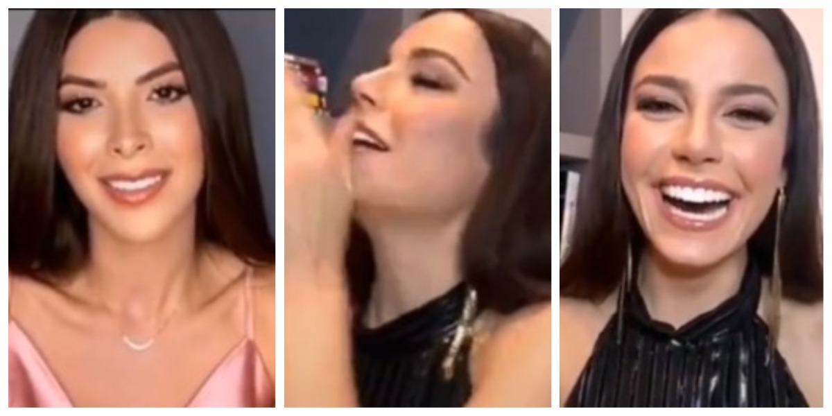Miss Brasil se le burló en la cara a la Miss Colombia