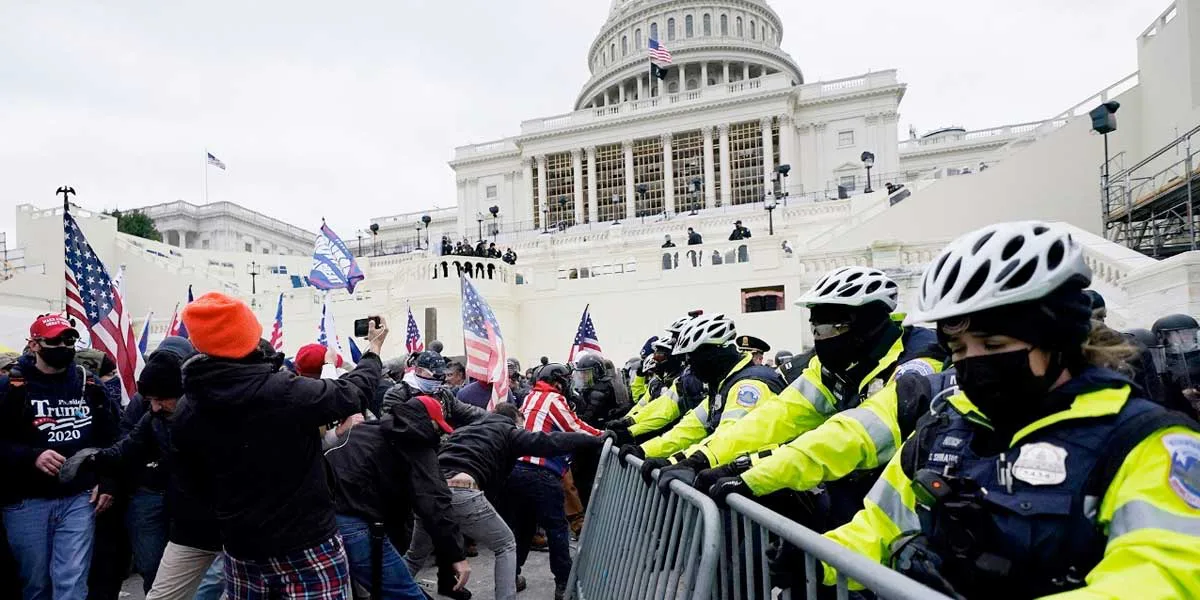 Cierran calles alrededor del Capitolio ante protestas de partidarios de Trump