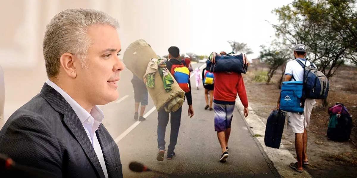 Resultado de imagen para Duque regulará a los venezolanos en Colombia por Diez años