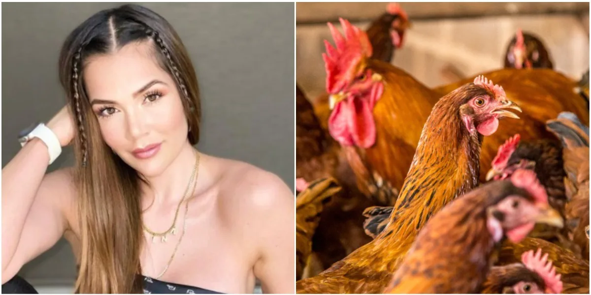 Lina Tejeiro sorprendió con la habilidad que tiene para imitar el sonido de las gallinas