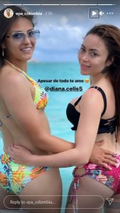 Epa Colombia y Diana Celis se alistan para tener un hijo