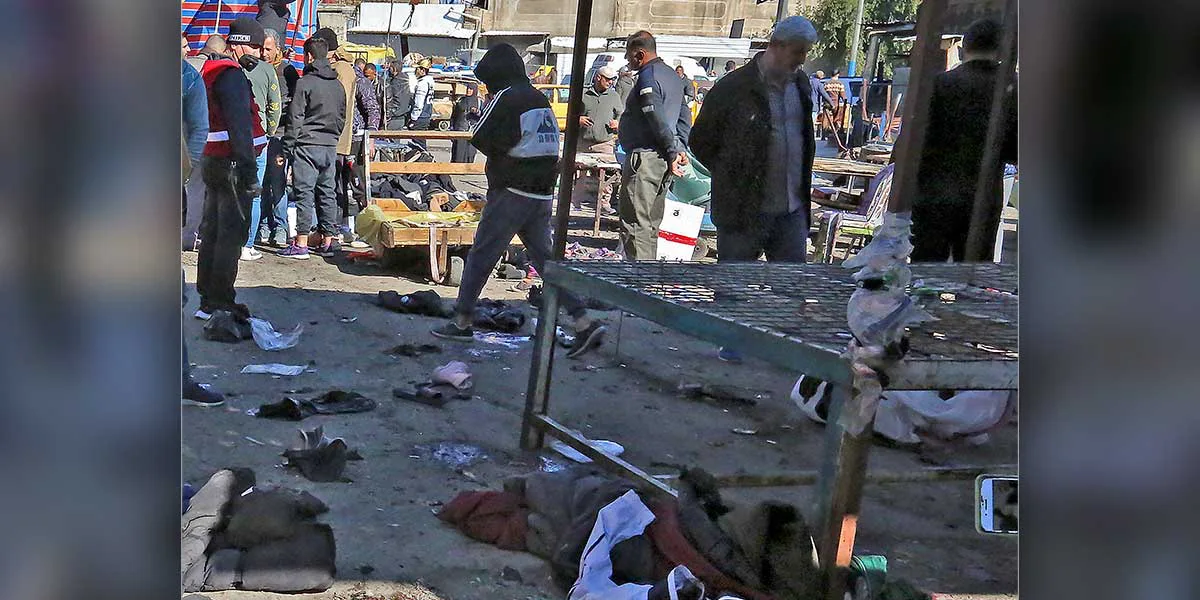 Doble atentado suicida deja casi 30 muertos en el centro de Bagdad