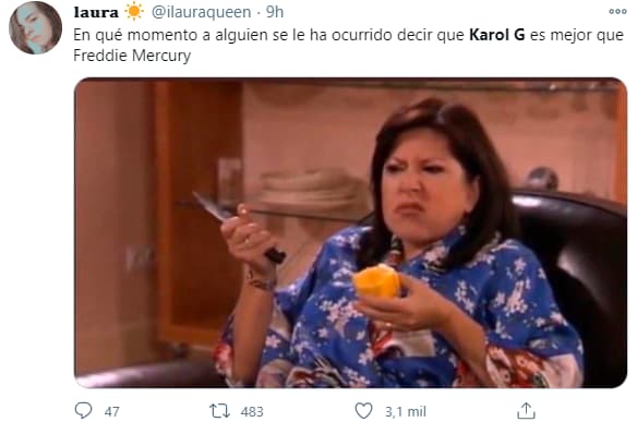 Karol G y Freddie Mercury