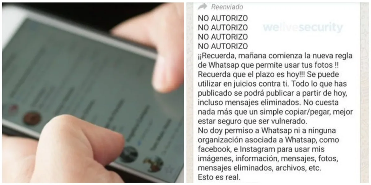 ¿Enviar &#8220;No autorizo&#8221; en chats de WhatsApp evitará las nuevas políticas de privacidad?
