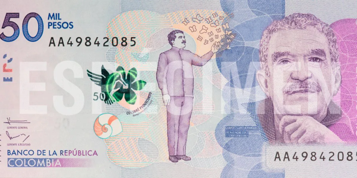 ¡Ojo! Así es el nuevo billete falso de 50.000 pesos que circula en Colombia