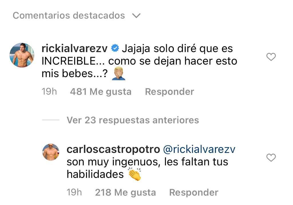 Ricki y Potro choque 