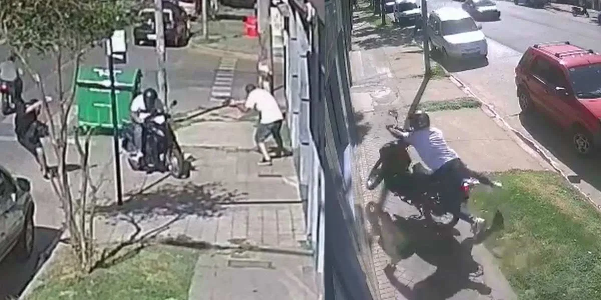 (Video) Policía de civil abatió a un ladrón en Argentina y lo van a condecorar