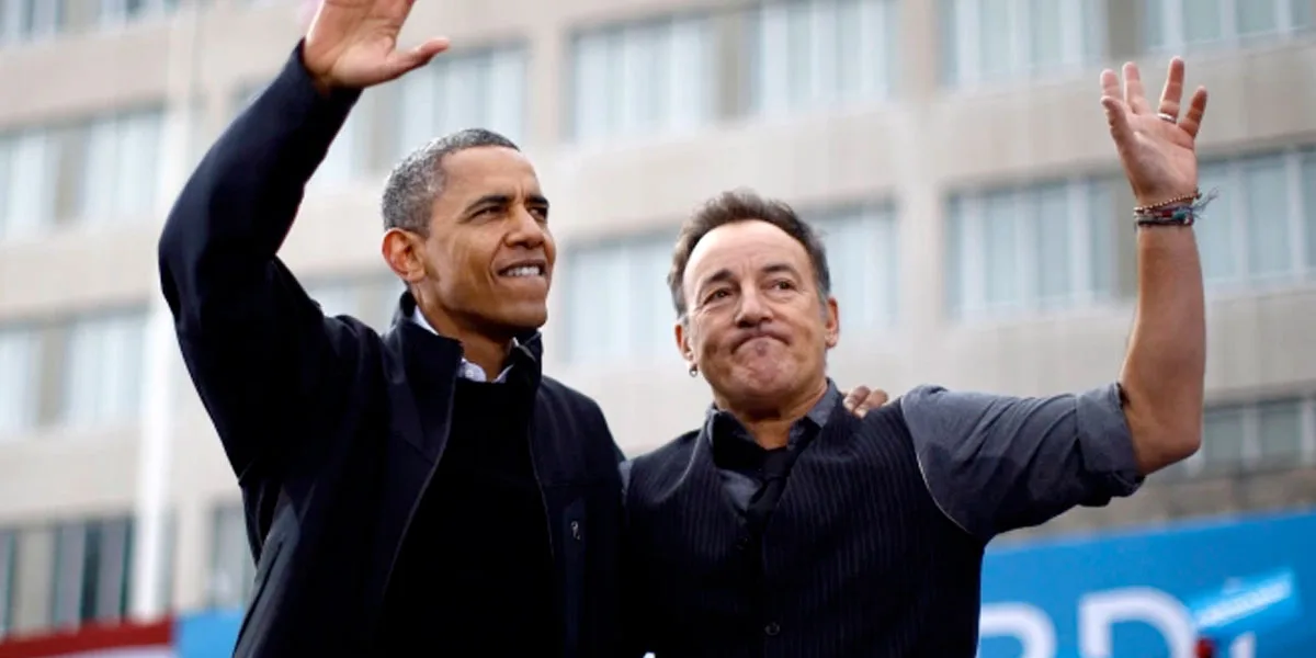 Barack Obama y Bruce Springsteen estrenan un podcast juntos