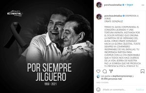 Poncho Zuleta con verso anunció muerte de Jorge Oñate, despedida
