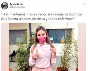 La politóloga que se saltó la fila de vacunación