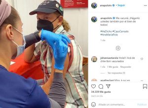 Doctora Ana María Polo se puso vacuna contra COVID-19