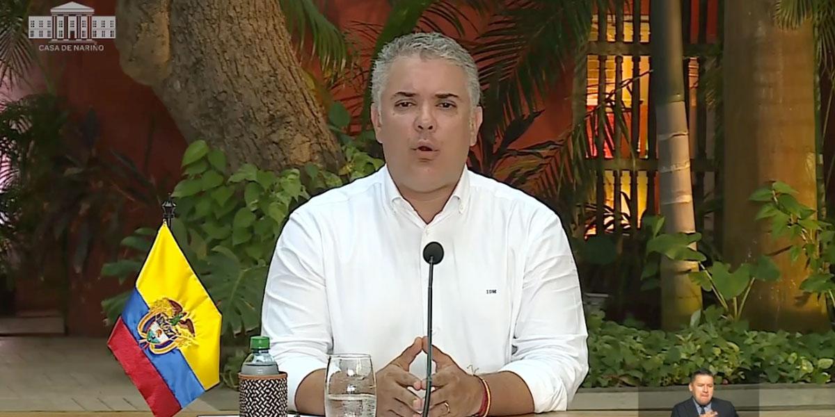 Presidente Duque explica medidas para enfrentar el COVID-19 - Noticentro 1  CM&